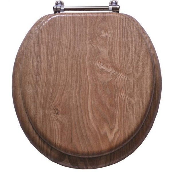 Prosource Toilet Seat Natl Oak Fnsh 17In T-17WO-3L-C